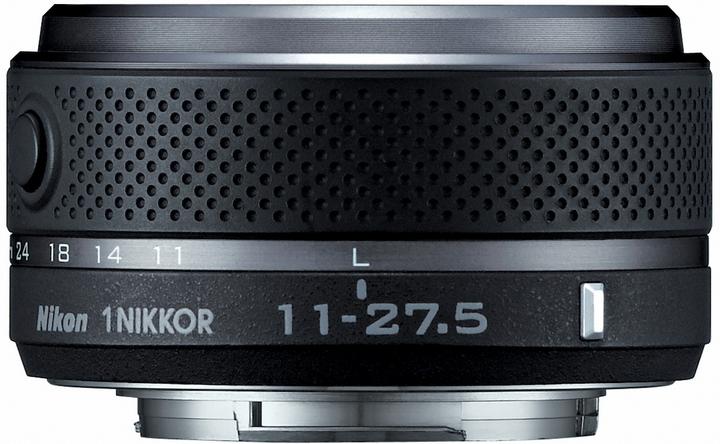 Produktbild Nikon 1 VR 11-27.5mm 1:3.5-5.6, Weitwinkel Schwarz (Nikon 1, Nikon CX)