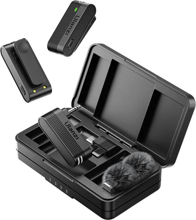 Ulanzi A100 Wireless Lavalier Microphone(J12 Upgrade) Type C
