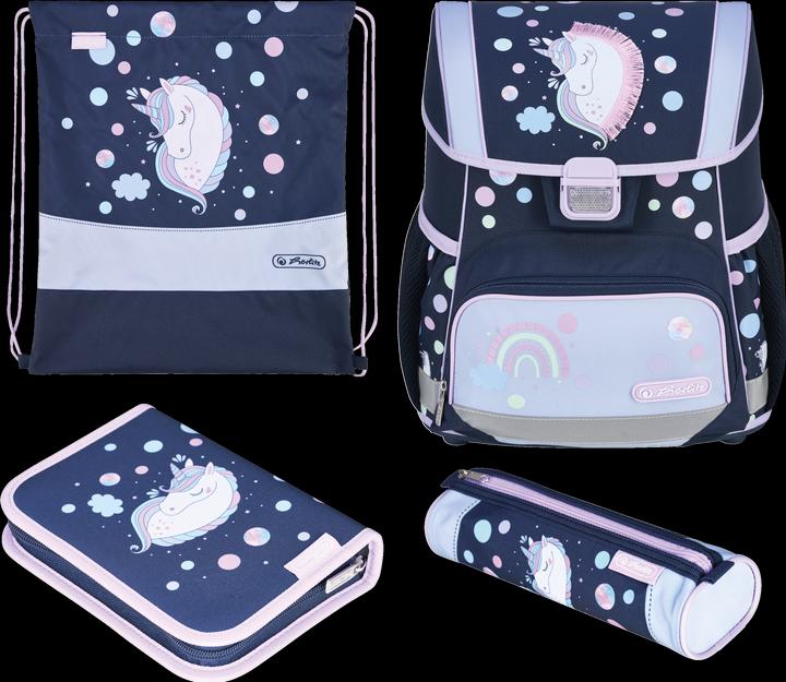Produktbild Herlitz Grundschulranzen Loop Plus Unicorn Dreams (17 l)
