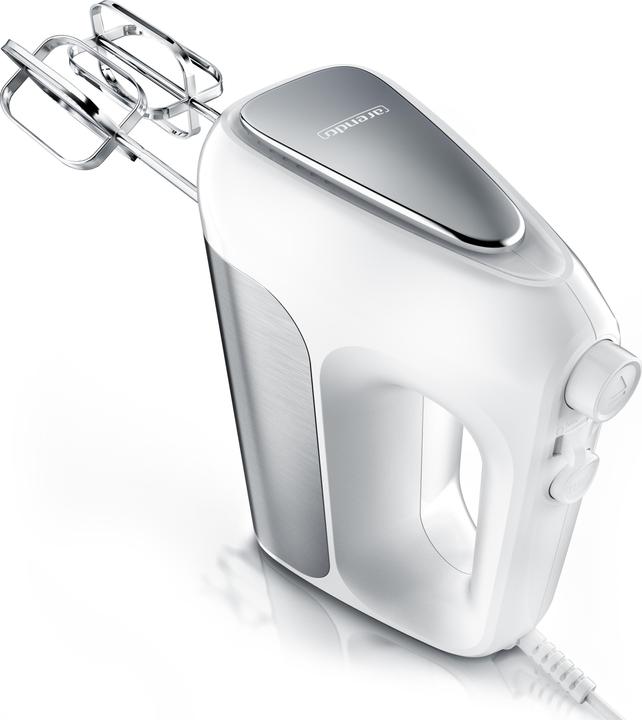 Produktbild Arendo Handmixer, Elektrischer Handrührer inkl. 2 Quirle & 2 Knethaken aus Edelstahl, Handrührgerät 500 W (500 W)