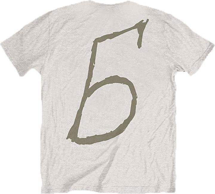 Actual product image Universal Textiles Unisex Adult Billie 5 Back Print Cotton T-Shirt (XL)