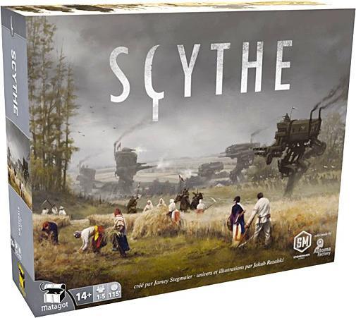 Actual product image Matagot Scythe (French)