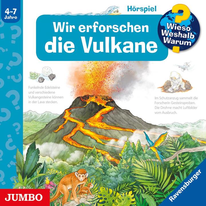 Actual product image Jumbo Why Why Why Why We explore the volcanoes (4)