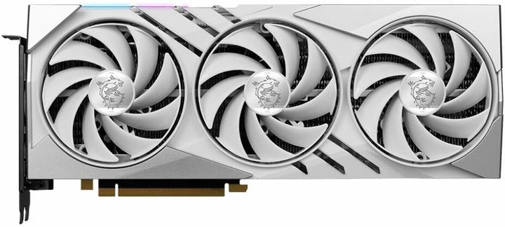 Actual product image MSI GeForce RTX 4070 Ti SUPER GAMING X SLIM White (16 GB)