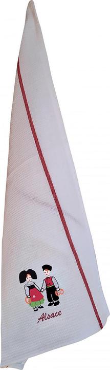 Winkler Geschirrtuch Wabe Paar Kinder Elsass (50 x 70 cm)