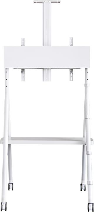 Actual product image Neomounts NS-M1500WHITE is a mobile floor stand for flat screen TVs up to (65", 50 kg)