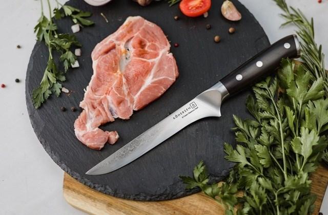 Produktbild Kohersen Nóż do trybowania Boning Elegance Ebony Wood 15 2cm (29 cm)