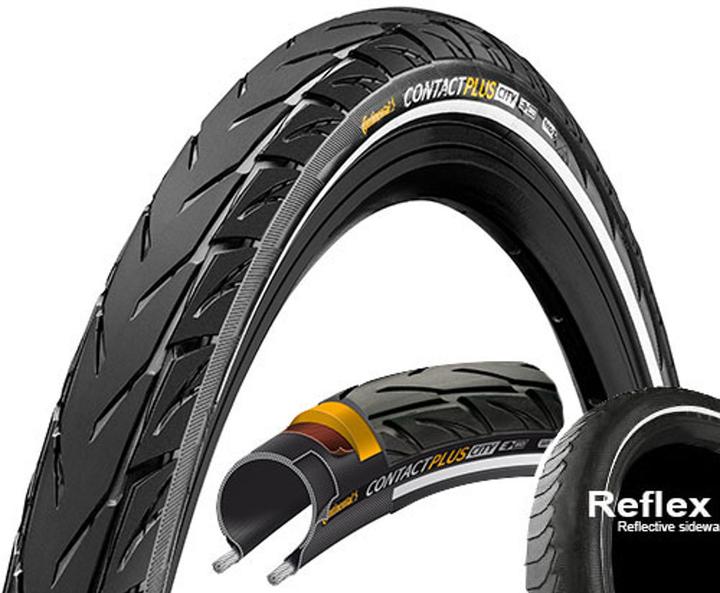 Actual product image Continental Contact Plus City (26 x 2.20, 55-559)