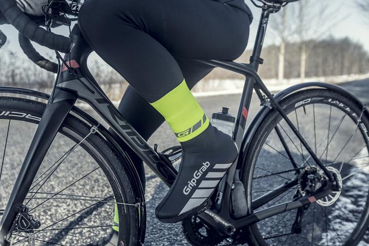 Actual product image GripGrab CyclinGaiter Hi-Vis Overshoe (L, XL)