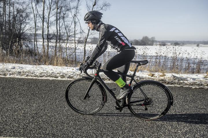 Actual product image GripGrab CyclinGaiter Hi-Vis Overshoe (L, XL)