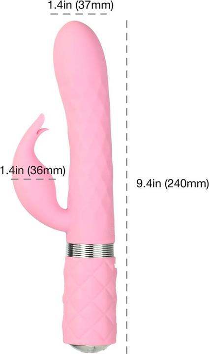 Image du produit Pillow Talk Lively Vibromasseur "rabbit" pivotant - Rose