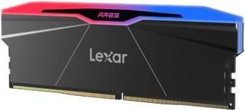 Immagine prodotto Lexar Memoria PC DDR5 ARES RGB 32GB(2 16GB)/7600 nero (2 x 16GB, 7600 MHz, RAM DDR5, DIMM)