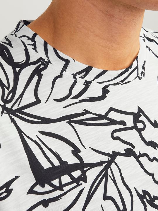 Produktbild Jack & Jones All Over Print Rundhals T-shirt T-shirt (XL)