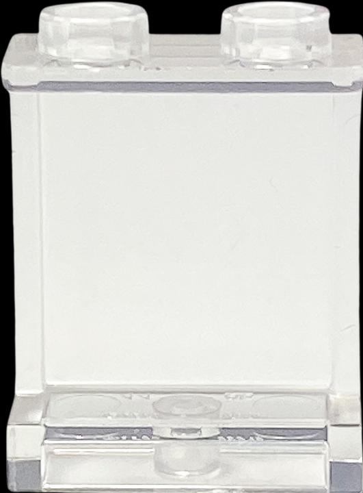 Actual product image LEGO 1x2x2 windows transparent glass - 100 pieces - 87552 NEW (87552, LEGO Accessories)