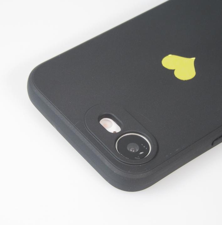 Image du produit PhoneLook Coque Silicone Mat Coeur doré (Apple iPhone 16e)