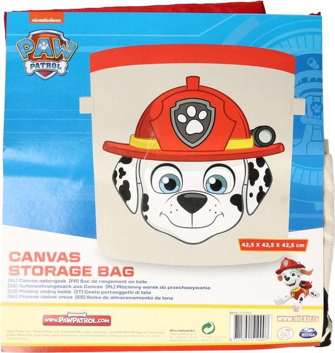Produktbild Wins Holland Canvas-Aufbewahrungstasche PAW Patrol
