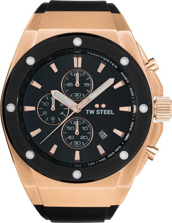 Actual product image TW-Steel CE4103 CEO Tech Chronograph Men's Watch 44mm 10ATM (Chronograph, 44 mm)