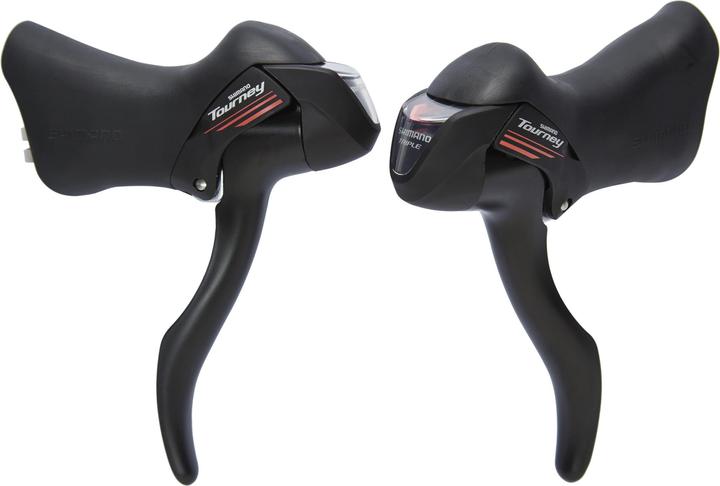 Actual product image Shimano Tourney ST-A073 shift / brake lever set Road 3x7-speed