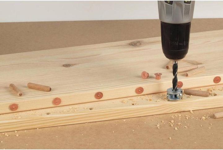 Produktbild wolfcraft Dübel-Set, Ø 10 mm, 25-tlg. (25 Stk.)