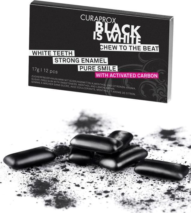 Immagine prodotto Curaprox Il nero è bianco gomma da masticare (12 pz., 23 g)
