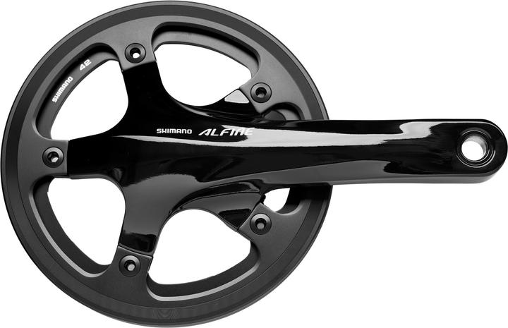 Produktbild Shimano Alfine FC-S501 Kurbelgarnitur 42T mit Kettenschutz Aussen + Innen (170 mm)