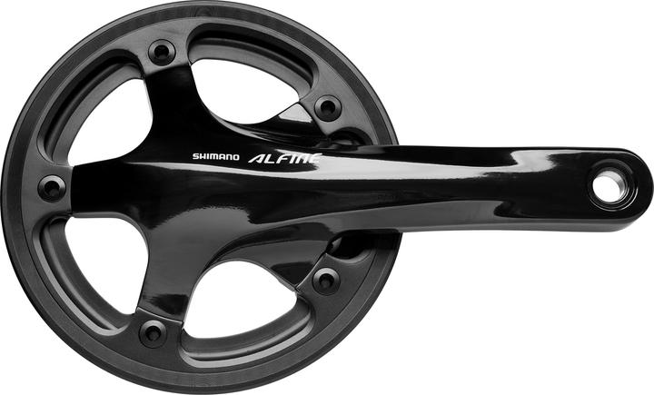 Produktbild Shimano Alfine FC-S501 Kurbelgarnitur 39T mit Kettenschutz Aussen (170 mm)