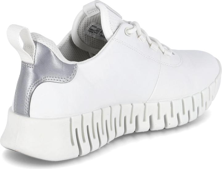 Image du produit Ecco Chaussures à lacets pour femmes Sportives Semelle en caoutchouc blanc (38)