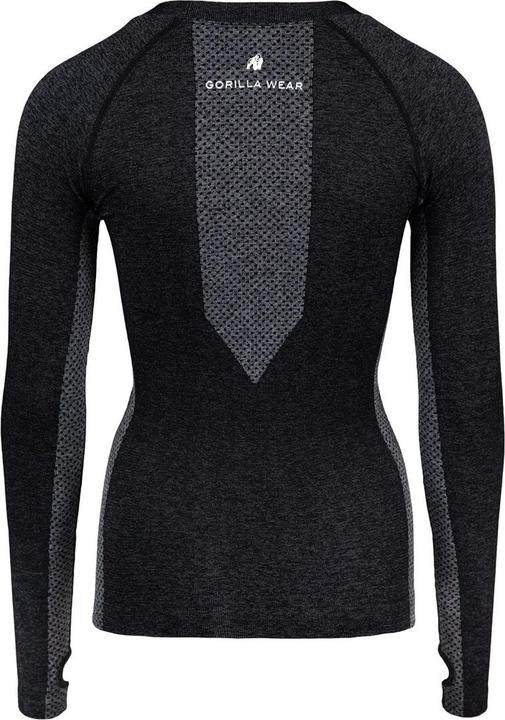 Immagine prodotto Gorilla Wear Selah Seamless Longsleeve - nero (XL)