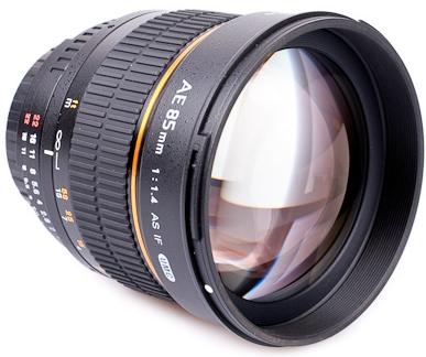 Walimex pro Objectif Pro 85mm, f/1.4 IF, Nikon (Nikon F, Plein format)