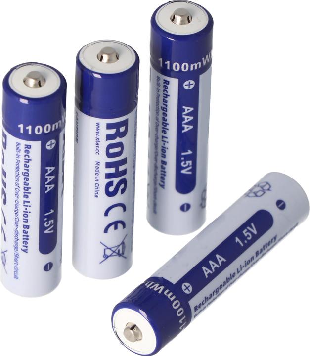 Xtar AAA rechargeable battery rechargeable only with special charger (1 pcs., AAA, 700 mAh)