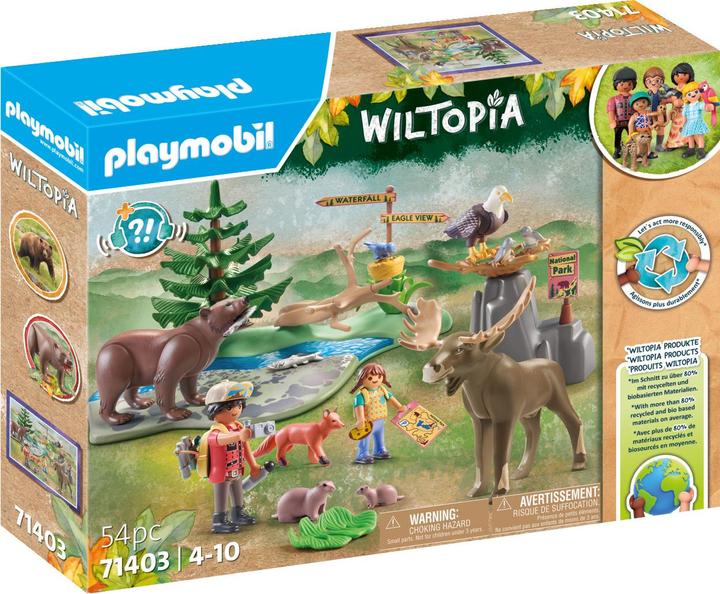 Actual product image Playmobil Wiltopia - Detour to the Animals of North America (71403, Playmobil Wiltopia)
