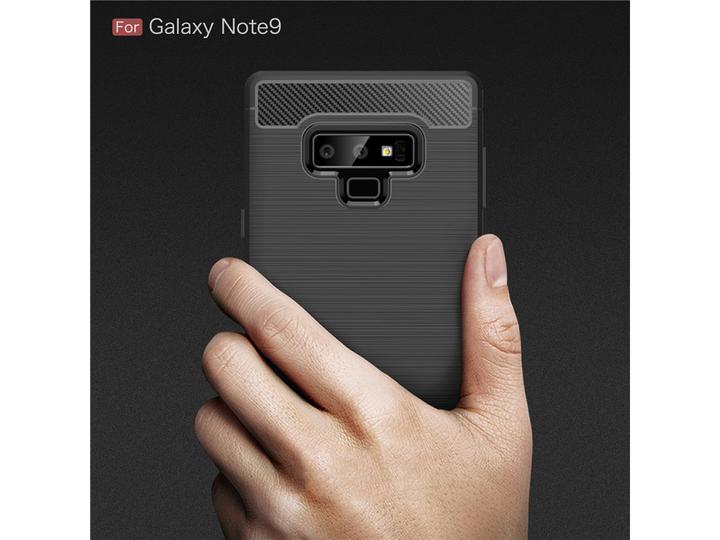 Immagine prodotto Screenguard Samsung Galaxy Note9 Cover Carbon Brushed Soft TPU (Samsung Galaxy Note 9)