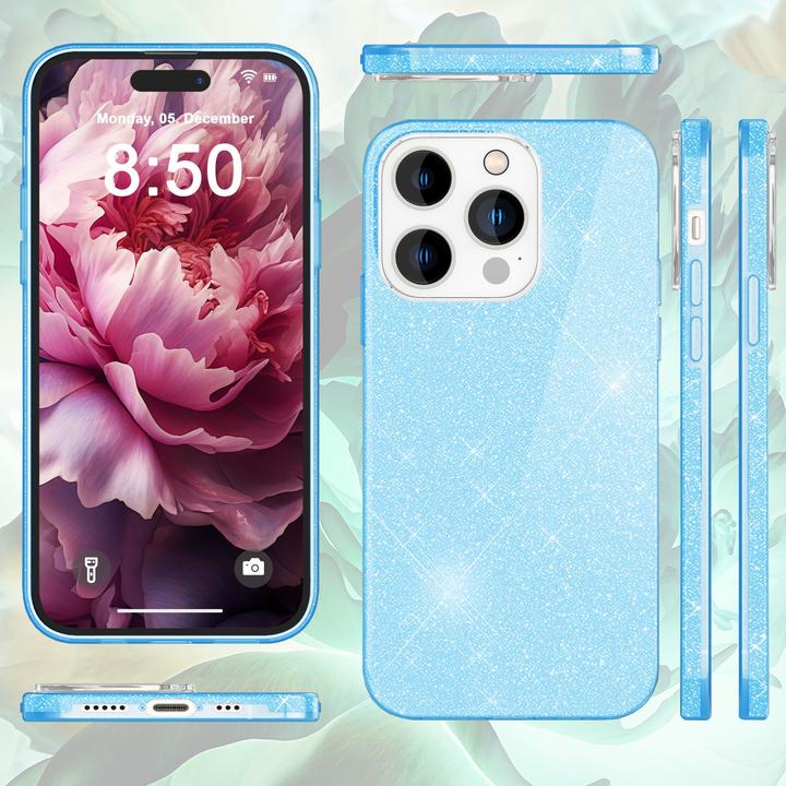 Immagine prodotto Nalia Copertina glitterata (Apple iPhone 15 Pro)