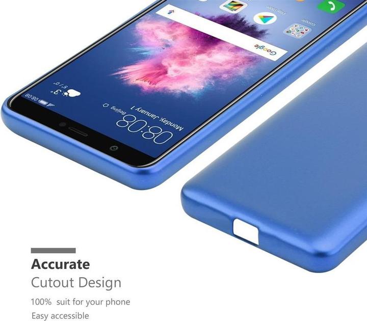 Produktbild Cadorabo TPU Matt Metallic Cover (Huawei Enjoy 7S, Huawei P Smart (2018))