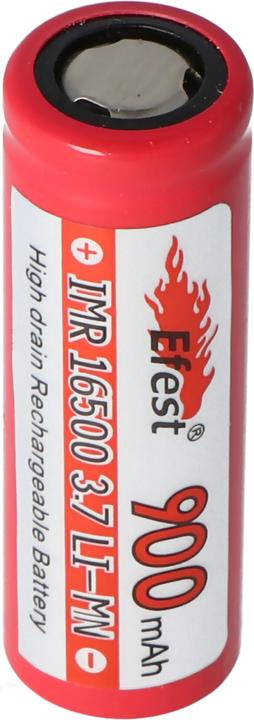 Produktbild Efest Akku IMR 16500 Pluspol flach (1 Stk., 16500, 900 mAh)