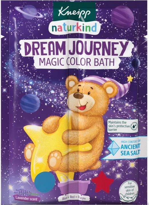 Produktbild Kneipp Colored bath salt Little Dreamer ( Magic Colour Bath) 40 g (Badeperlen)