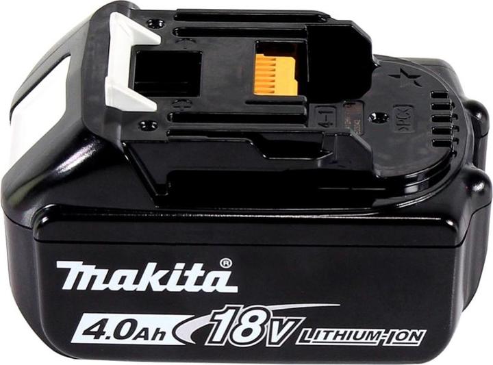 Produktbild Makita DPJ 180 M1J Akku Nutfräse 18 V 100 mm + 1x Akku 4,0 Ah + Makpac - ohne Ladegerät