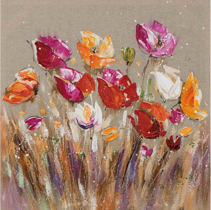 Produktbild Alldecor Bild Wiesenblumen Quadrat (40 x 40 cm)