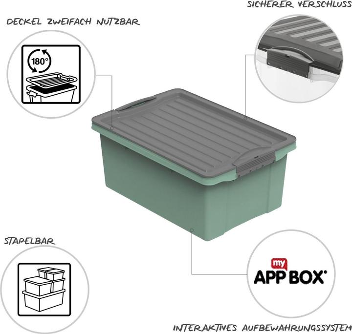 Actual product image Rotho Eco Compact (27.5 x 18 x 39.5 cm, 13 l)