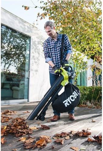 Actual product image Ryobi RBV1850 (Rechargeable battery operated, Leaf blower, Leaf vacuums, Vacuum cleaners & blowers)