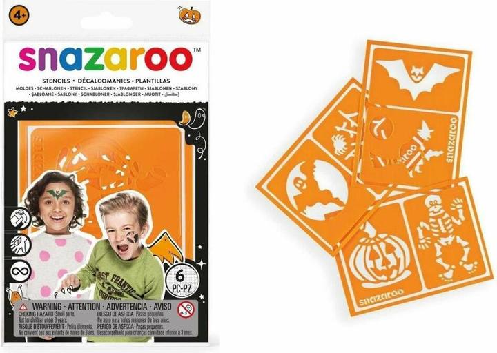 Produktbild Snazaroo Schablonen Halloween