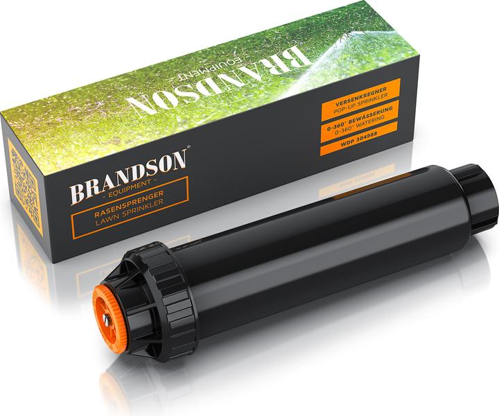 Immagine prodotto Brandson Irrigatore retrattile, irrigatore per prato, sistema di irrigazione per giardino, resistente al (Irrigatori a scomparsa)