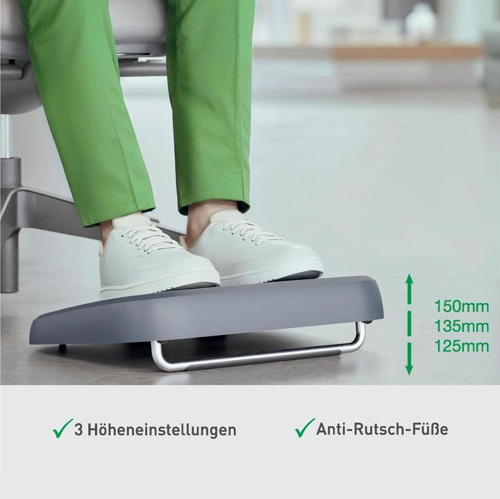 Image du produit Leitz Repose-pieds Ergo réglable (34 x 42 cm)
