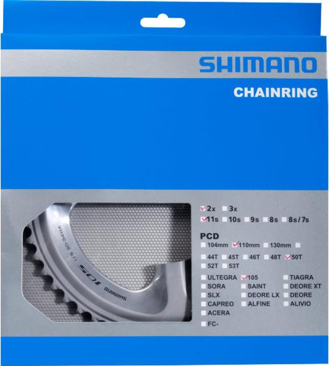 Shimano 105 FC-5800 Kettenblätter (50)