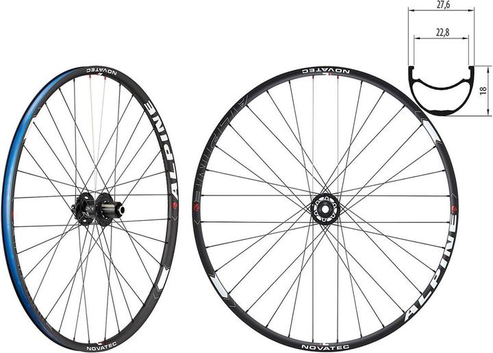 Immagine prodotto Novatec Ruote Alpine Disc 29"10s (Ruote, 29")
