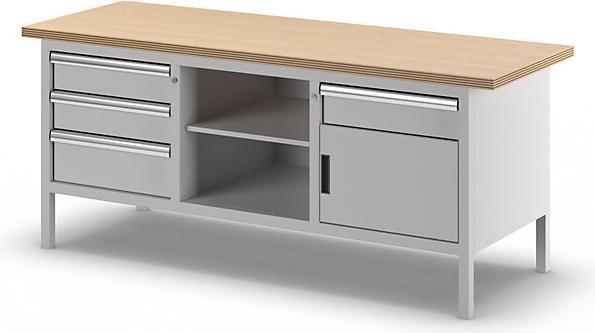 Actual product image Lista Compact workbench, depth 700 mm (200 cm, 70 cm)