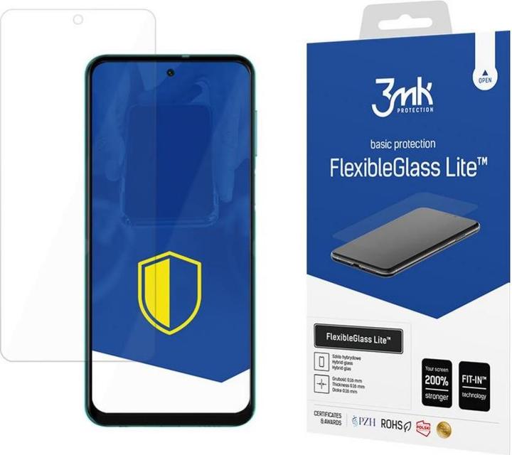 Actual product image 3MK FlexibleGlass Lite Display Film (1 Piece, Xiaomi Redmi Note 9S)