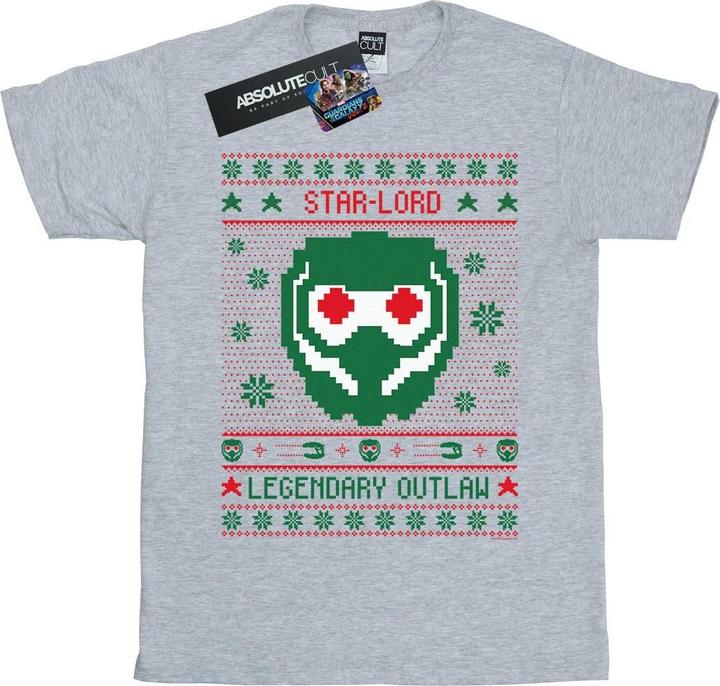 Produktbild Guardians Of The Galaxy Vol. 2 Star Lord Fair Isle TShirt (L)