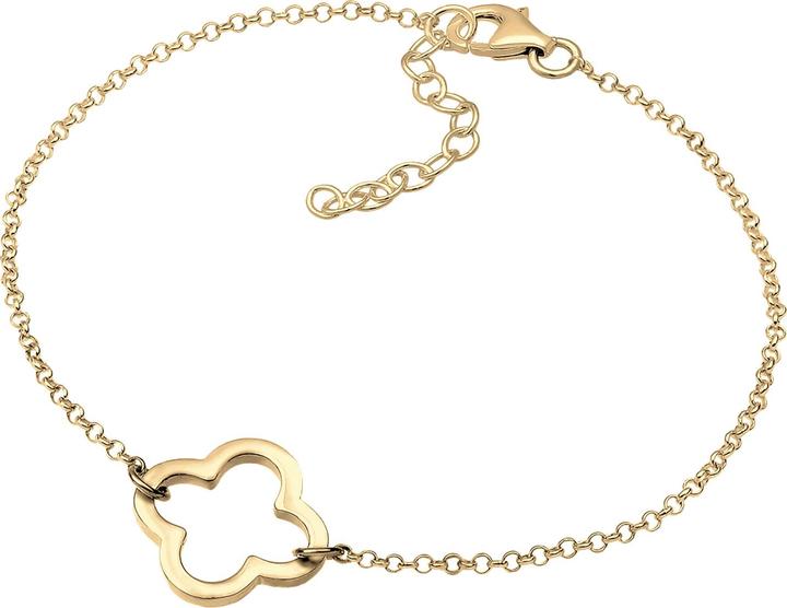 Produktbild Elli Armband Kleeblatt Symbol Glück Trend Talisman 925 Silber (18 cm, 925er Sterling Silber)