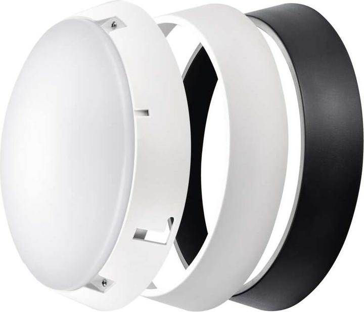 Produktbild Emos LED Deckenleuchte, rund, schw./w. 14W neutralweiss (1100 lm)